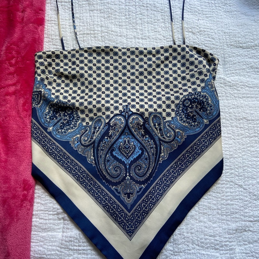 Zara bandana top